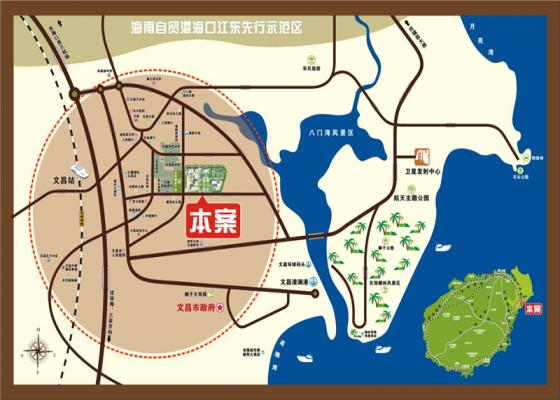区位图