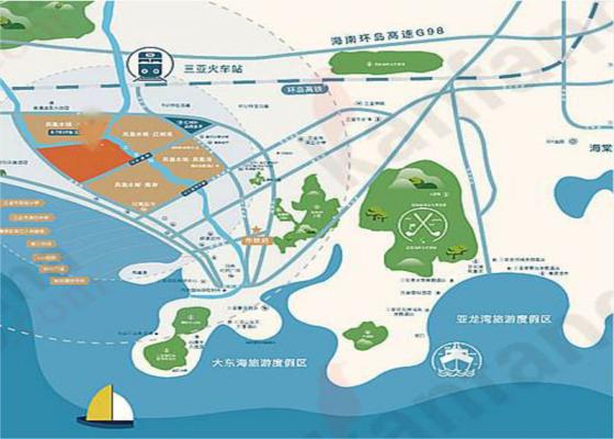区位图