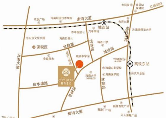 区位图