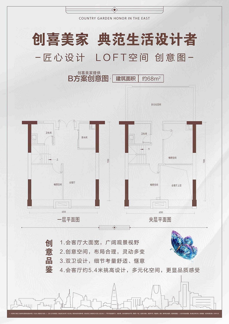 琼海碧桂园星钻在售均价多少钱一平