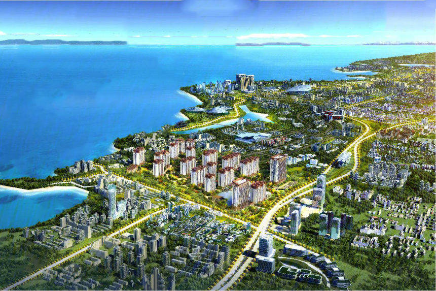 海南恒大悦珑湾2023年11月工程进度