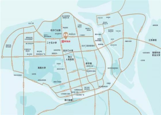 新星宇御海坊交通图