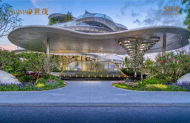 世茂三亚国际金融中心实景图