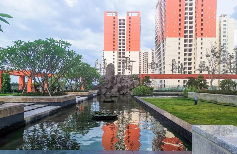 吉报假日盛景实景图