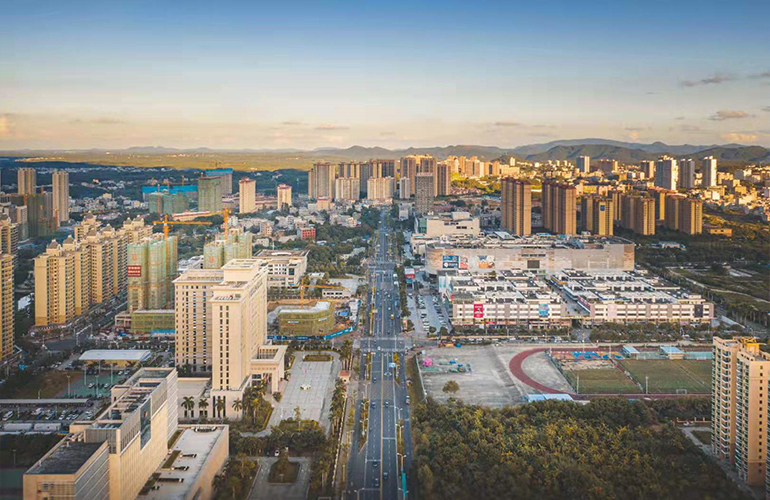 碧桂园宝岛上城实景图
