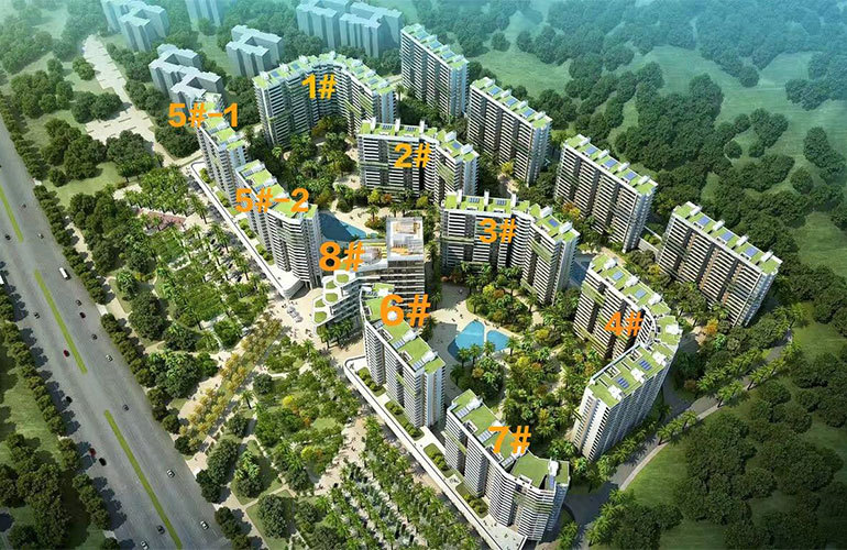 楼栋分布图