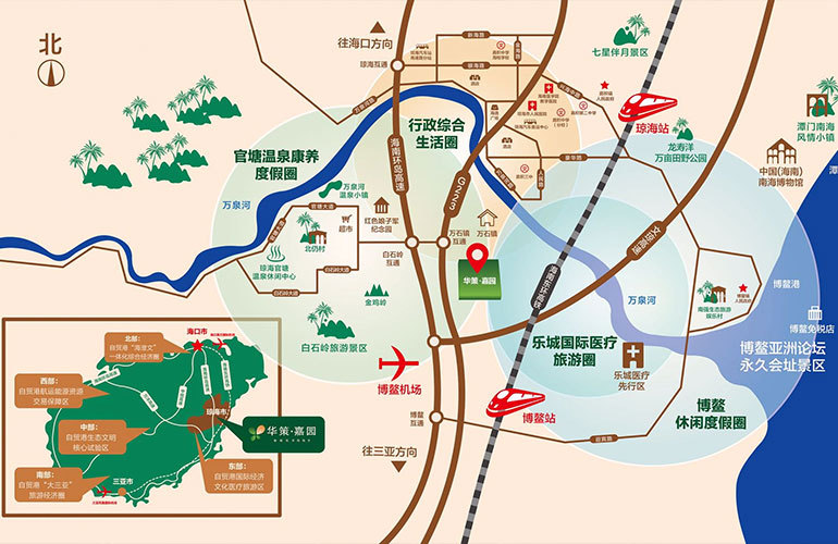 区位图