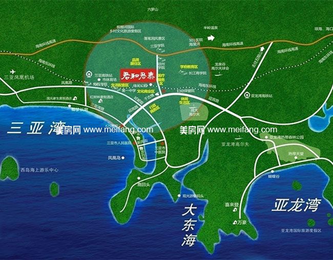 君和君泰区位图