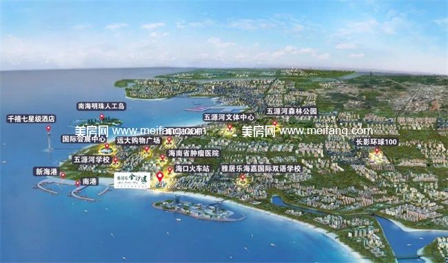 金沙湾湾区效果图