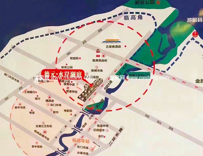 德元水岸澜庭区位图