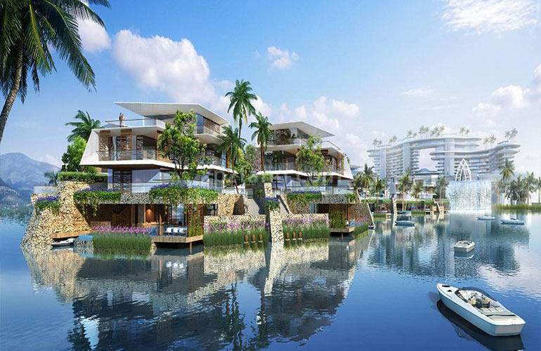 三亚国美海棠湾独栋别墅在售，参考总价为3000万/套