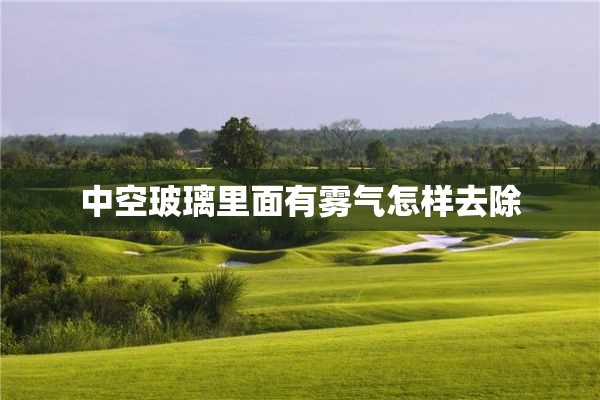 中空玻璃里面有雾气怎样去除