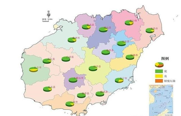 四张图告诉你，海南环境质量到底好在哪？