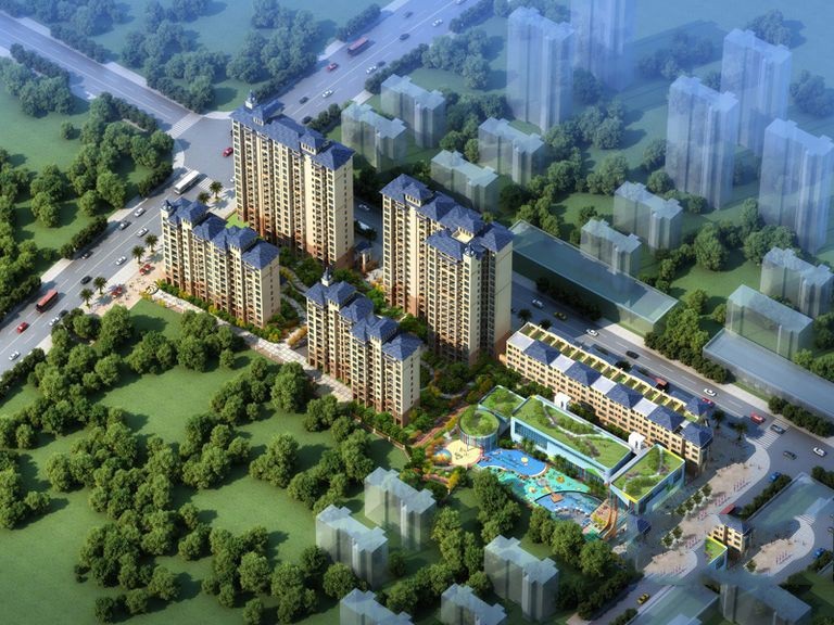 ​合隆文澜府在售户型建筑面积有40-61㎡公寓、105㎡-127㎡住宅