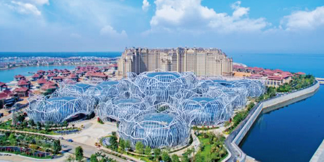 儋州恒大海花岛：揭秘中建二局的“童话世界”