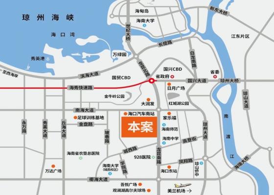 区位图