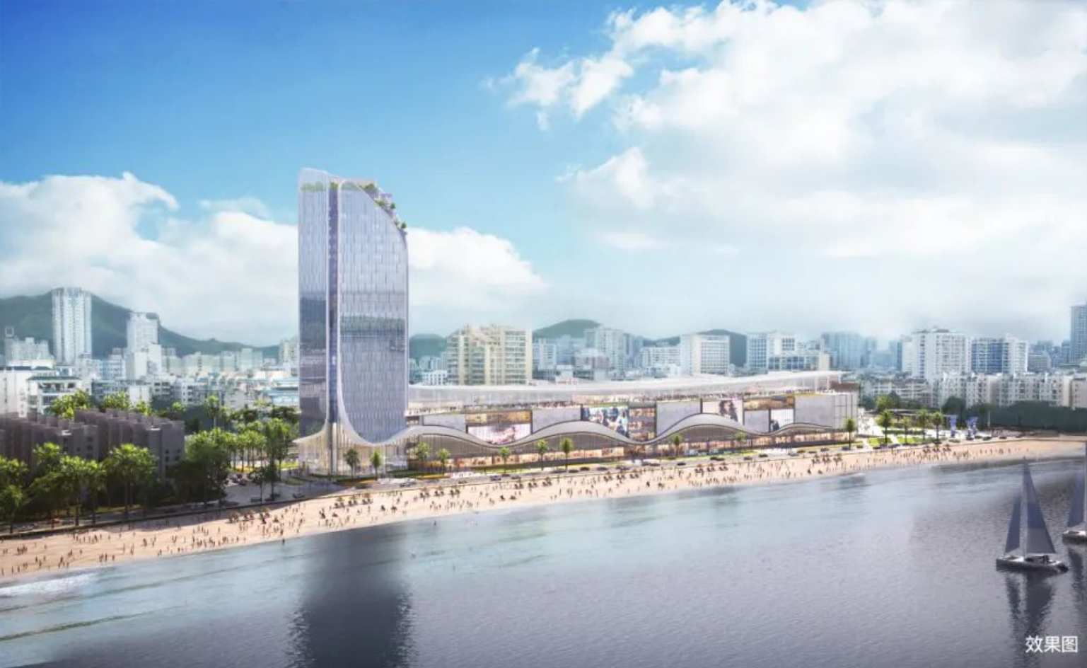 三亚湾壹号｜国企格力地产匠造270°海景写字楼，敬献72席产品