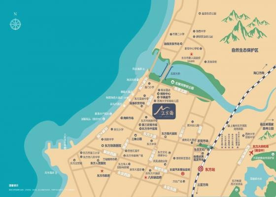 东方乐恒上京海 一线海景 10万㎡品质大盘