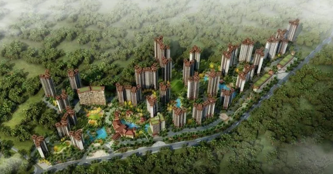 保亭雨林壹号有70年大产权住宅在售，建面约62-120㎡